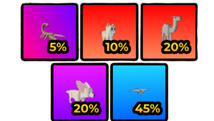 PACOTE DE PETS DO DESERTO X5