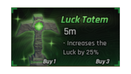 LUCK TOTEM x3